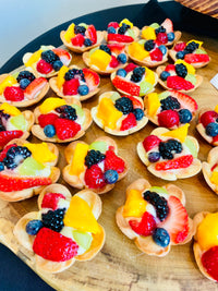 Minie fruit tart